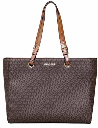 Amazon.com: Michael Kors Large Multifunctional Tote Bag (Brown) : Clothing, Shoes & Jewelry
