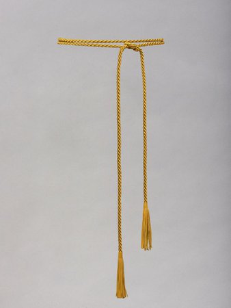 yellow rope belt - Sfizio