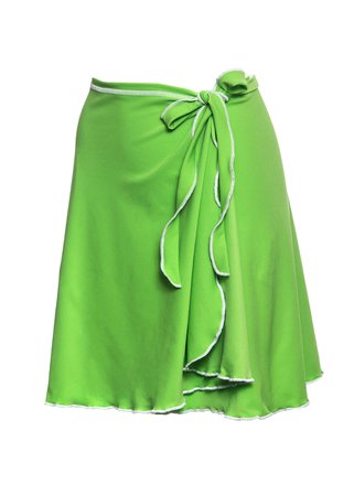 green wrap skirt - Pesquisa Google