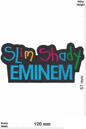 Eminem Slim Shady Patch Badge Embroidered Iron on Applique | Etsy