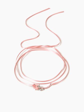 Rose Layered Choker Necklace - Cider