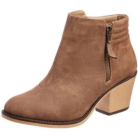 Brown Ankle Booties
