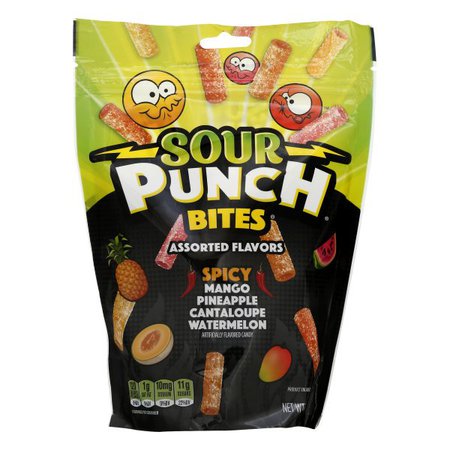 SOUR PUNCH Spicy Bites 9oz Standup Bag - Walmart.com - Walmart.com