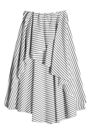 Adelle Striped Cotton Skirt Gr. L