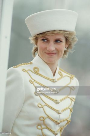 Diana, Princess of Wales visits the Royal Military Academy Sandhurst... News Photo - Getty Images