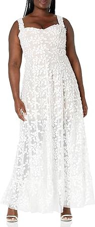 Amazon.com: Dress the Population Women's Anabel Sweetheart Bustier Maxi Dress : Clothing, Shoes & Jewelry