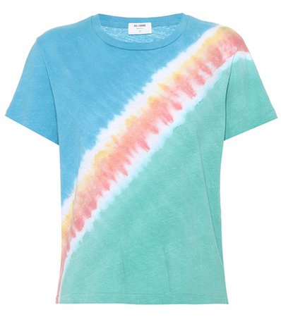 Tie-dye cotton T-shirt