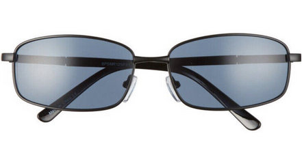 BP Black Rectangle 90s Sunglasses