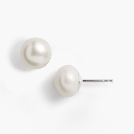 Freshwater Pearl Stud Earrings | Talbots