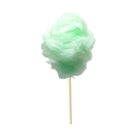 green cotton candy