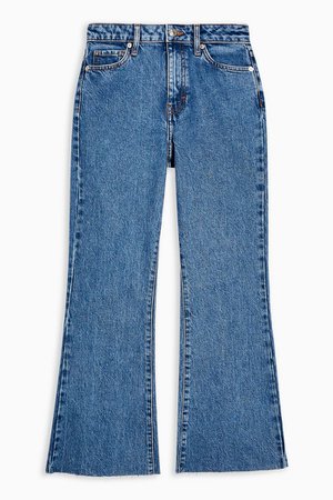 Mid Blue Dree Flared Jeans | Topshop