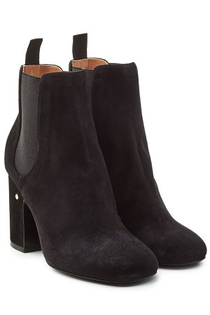 Suede Ankle Boots Gr. IT 36