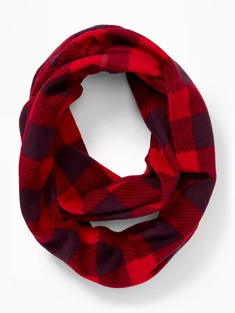 Patterned Performance Fleece Infinity Scarf for Women | Old Navy