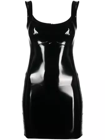 Atu Body Couture Patent faux-leather Minidress - Farfetch