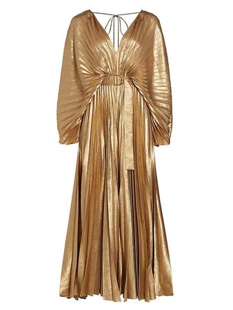 Shop Acler Westover Metallic Dress | Saks Fifth Avenue