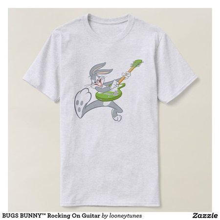 Bugs Bunny Rocking On Guitar T-Shirt