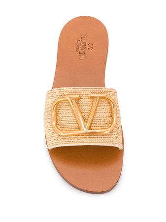 Valentino Garavani VLOGO flat sandals