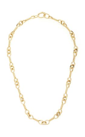 Nancy Newberg Twist bar link necklace