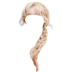 Blonde Hair PNG Bangs