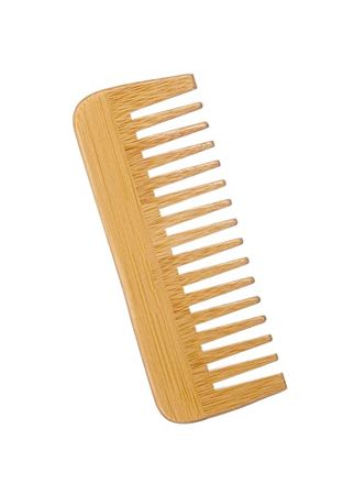 Wide-Tooth Comb bamboo,Large Hair Detangling Comb Wide Tooth Comb , No Handle Detangler Comb Styling Shampoo Comb,Quality Wooden Curls Comb,Wooden Hair Comb Wide Tooth Wood Anti Static for Long Hair : Beauty & Personal Care