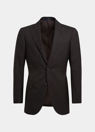 Mid Brown Lazio Suit, blazer jacket