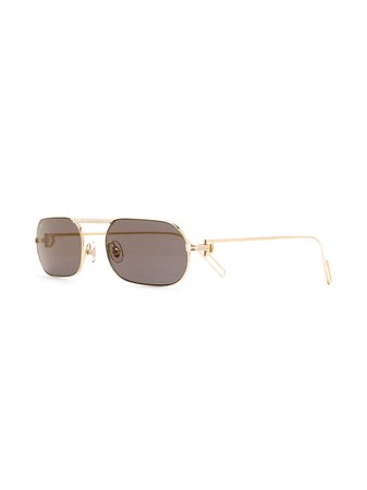 Cartier Square Tinted Sunglasses - Farfetch