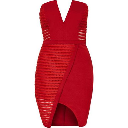 cocktail dresses with plunging neckline