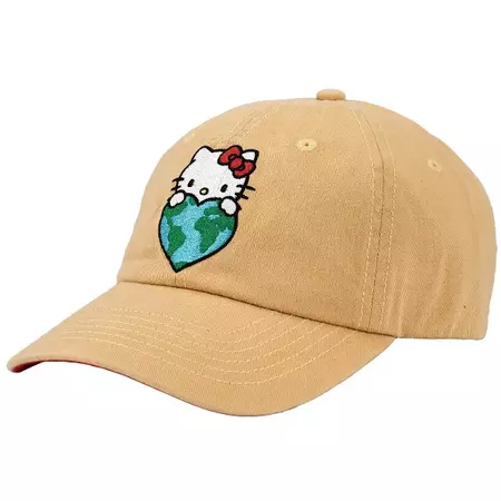 Hello Kitty Embroidered Canvas Cotton Twill Dad Hat : Target