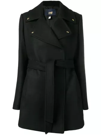 Cavalli Class Belted Trench Coat