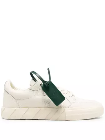 Off-White Low Vulcanized Sneakers - Farfetch