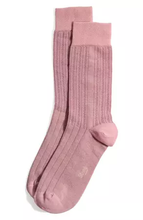 Stems Lola Cotton & Cashmere Comfort Crew Socks | Nordstrom
