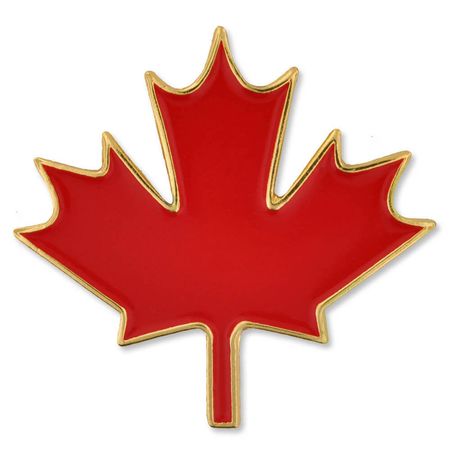 Canadian Maple Leaf Pin | PinMart