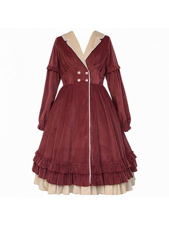 Miss Grancie Country Lolita Coat Dress OP by With PUJI