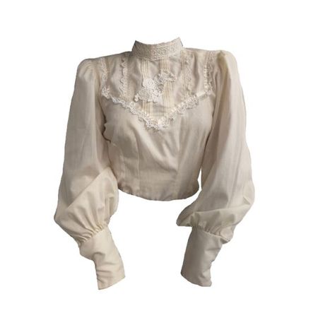 White Edwardian blouse