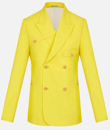 dior yellow jacket