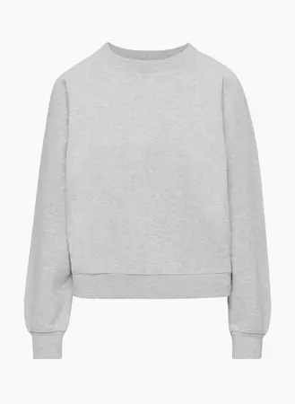 cozy fleece boyfriend 1/2 zip sweatshirt