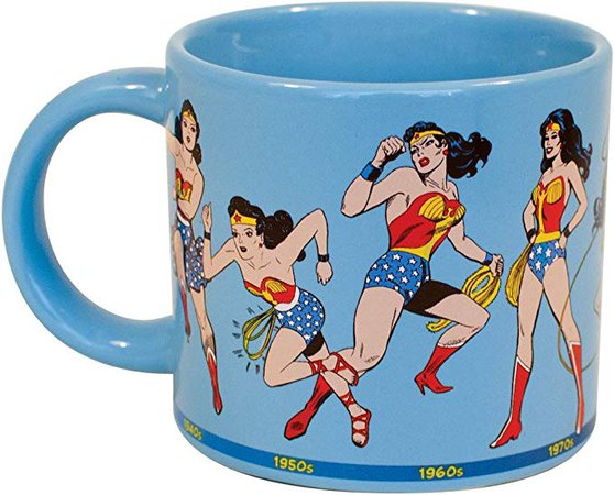 Batman Through the Years Coffee Mug - DC Comics Officially Licensed - From Golden Age to The Dark Night - Comes in a Fun Gift Box: Amazon.ca: Home & Kitchen