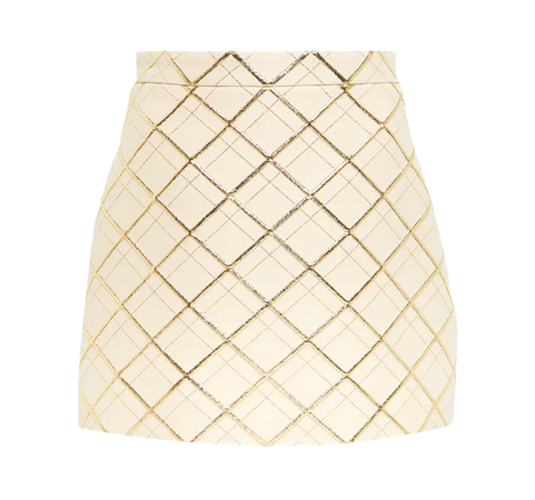 Valentino print mini skirt png