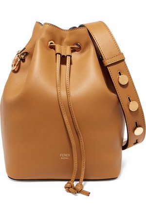 Fendi | Mon Trésor leather bucket bag | NET-A-PORTER.COM