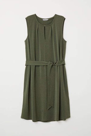 Sleeveless Dress - Green