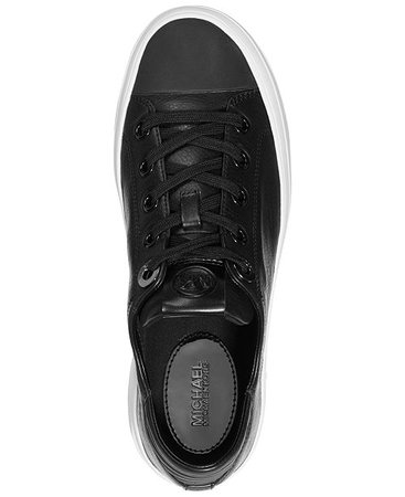 Michael Kors Keegan Lace-Up Sneakers & Reviews - Athletic Shoes & Sneakers - Shoes - Macy's black