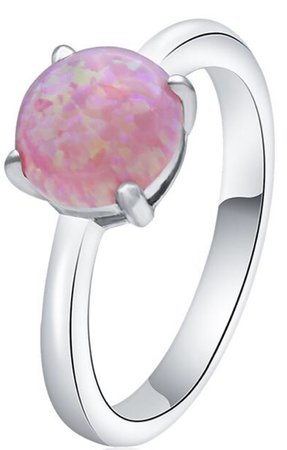 Cherry Blossom Opal Ring