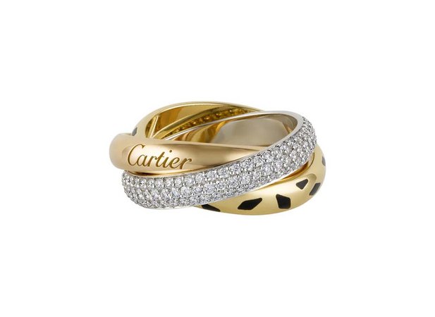 Trinity Sauvage gold and diamond ring | Cartier | The Jewellery Editor