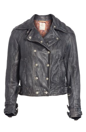 We the Free by Free People Avis Leather Jacket | Nordstrom