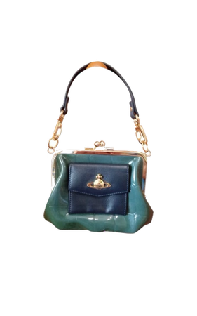 Vivienne Westwood teal mini bag