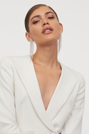 Jacket dress - White - Ladies | H&M