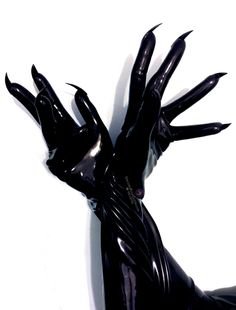 latex nail gloves