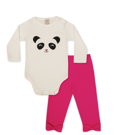 Conjunto Panda Pingo Lelê - Loja de Roupa de Criança | Loja de Roupa de Criança