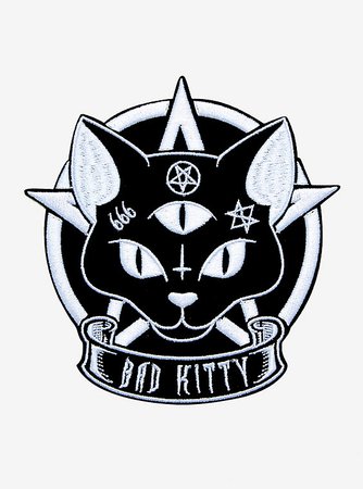 Loungefly Bad Kitty Pentagram Patch