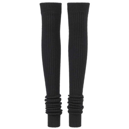 JUNYA WANTANABE for COMME DES GARCONS A/W 2005 Black Wool Knit Leg / Arm Warmers For Sale at 1stdibs